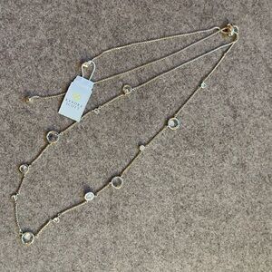 Kendra Scott Clementine Adjustable Necklace in Gold